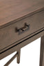 Esperance Living Dimaro Antique Grey Two Drawer Console Table House of Isabella UK