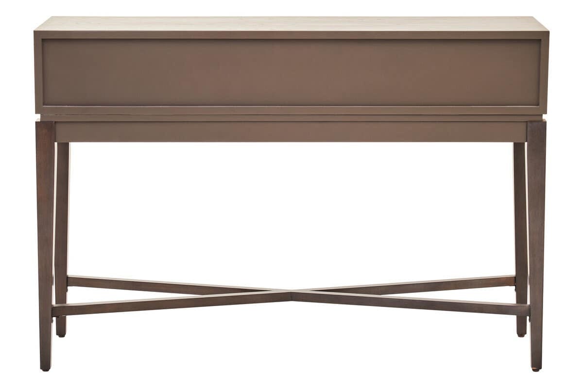 Esperance Living Dimaro Antique Grey Two Drawer Console Table House of Isabella UK