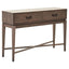 Esperance Living Dimaro Antique Grey Two Drawer Console Table House of Isabella UK