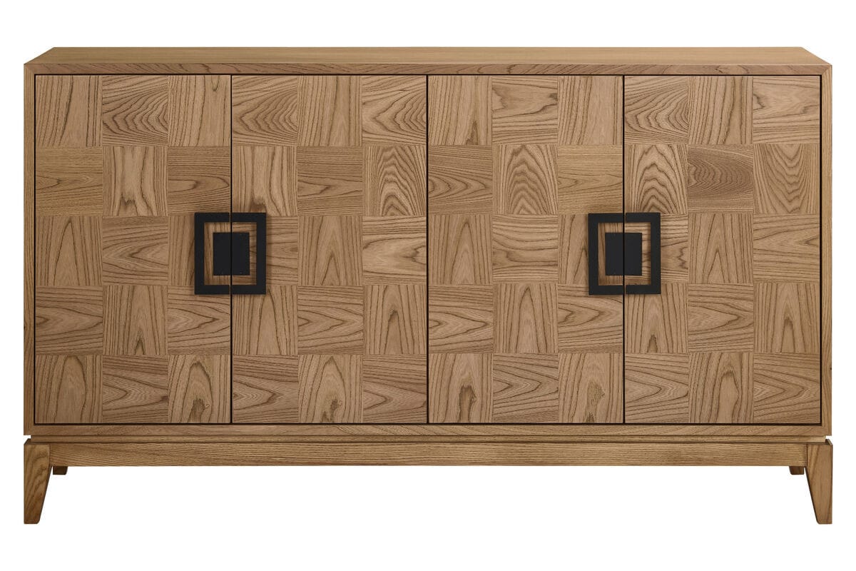 Esperance Living Dimaro Natural Four Door Sideboard House of Isabella UK