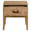 Esperance Living Dimaro Natural One Drawer Side Table House of Isabella UK