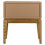 Esperance Living Dimaro Natural One Drawer Side Table House of Isabella UK