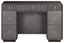 Esperance Living Dorsino Brown Grey Wood Veneer Seven Drawer Dressing Table House of Isabella UK