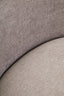 Esperance Living Drake Taupe Chenille Effect Curved Chair House of Isabella UK