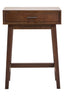 Esperance Living Heritage One Drawer Walnut Wood Finish Side Table House of Isabella UK