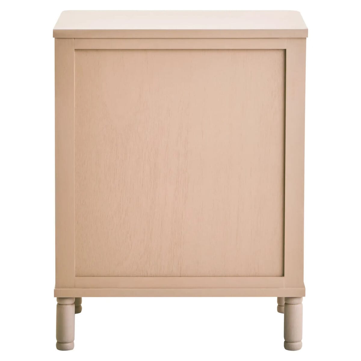 Esperance Living Heritage Reed Detail Taupe Three Drawer Wooden Chest House of Isabella UK