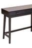 Esperance Living Heritage Two Drawer Black Finish Wooden Console Table House of Isabella UK