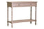 Esperance Living Heritage Two Drawer Bobble Detail Grey Wooden Console Table House of Isabella UK