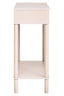 Esperance Living Heritage Two Drawer Reed Detail Taupe Wooden Console Table House of Isabella UK