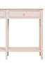Esperance Living Heritage Two Drawer Taupe Wooden Console Table House of Isabella UK