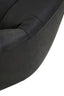Esperance Living Hoxton Antique Black Leather Lounge Cocoon Chair House of Isabella UK