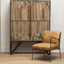 Esperance Living Hoxton Brown Leather Lounge Chair House of Isabella UK