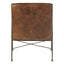 Esperance Living Hoxton Brown Leather Lounge Chair House of Isabella UK