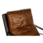 Esperance Living Hoxton Light Brown Leather Lounge Chair House of Isabella UK