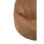 Esperance Living Hoxton Light Brown Leather Lounge Cocoon Chair House of Isabella UK