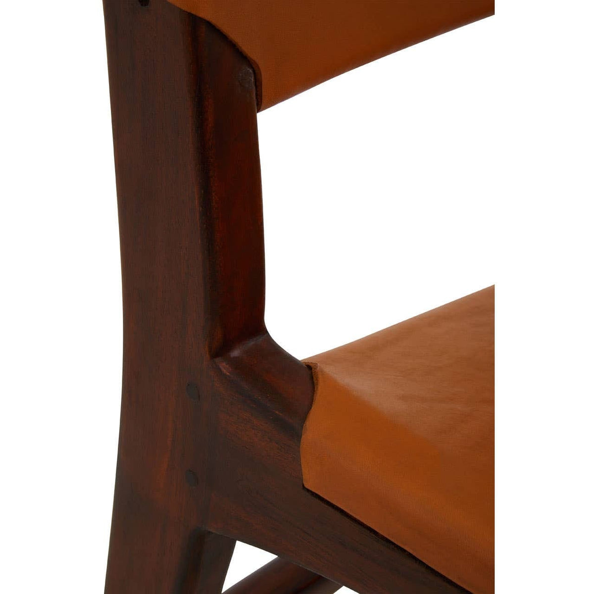 Esperance Living Inca Antique Brown Leather Chair House of Isabella UK