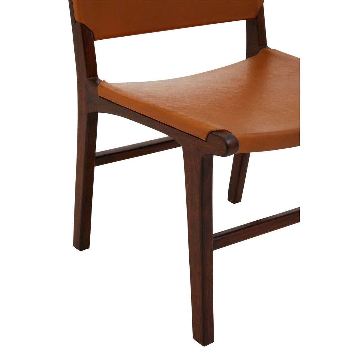 Esperance Living Inca Antique Brown Leather Chair House of Isabella UK