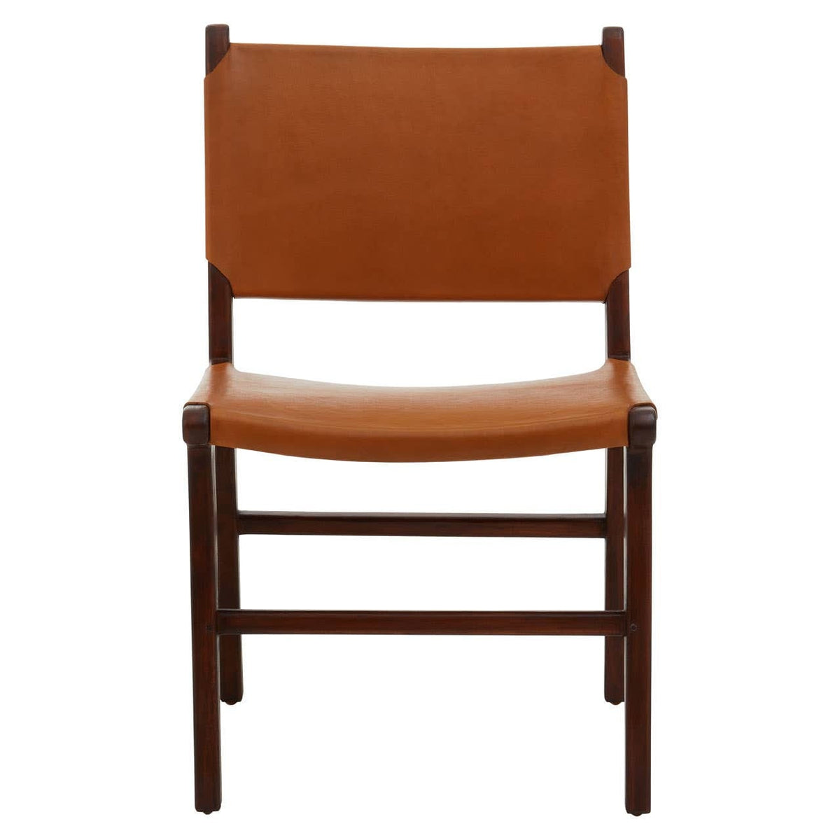 Esperance Living Inca Antique Brown Leather Chair House of Isabella UK