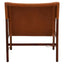 Esperance Living Inca Antique Brown Leather Sling Chair House of Isabella UK