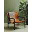 Esperance Living Inca Antique Brown Leather Sling Chair House of Isabella UK