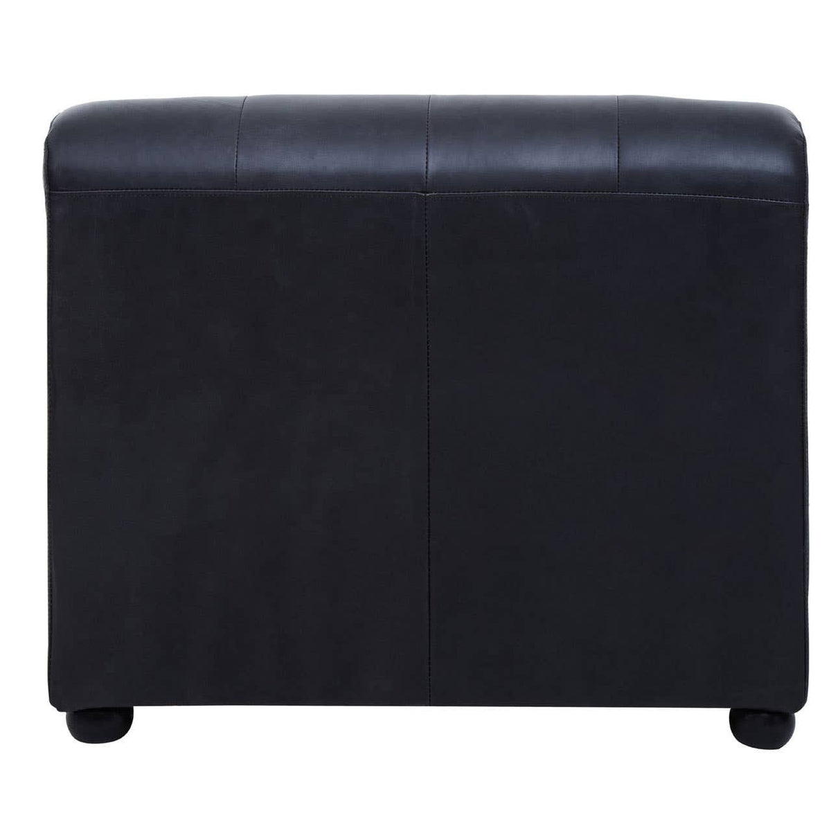 Esperance Living King Right Arm Antique Black Leather Modular Sofa House of Isabella UK