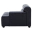 Esperance Living King Right Arm Antique Black Leather Modular Sofa House of Isabella UK