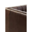 Esperance Living King Three Seater Dark Brown Leather Modern Chesterfield Sofa House of Isabella UK