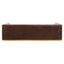Esperance Living King Three Seater Modern Chesterfield Dark Brown Leather Sofa House of Isabella UK