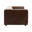 Esperance Living King Two Seater Antique Brown Leather Sofa House of Isabella UK