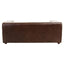 Esperance Living King Two Seater Antique Brown Leather Sofa House of Isabella UK