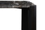 Esperance Living Palermo Black Marble Top and Acacia Wood Console Table House of Isabella UK