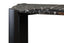 Esperance Living Palermo Black Marble Top and Acacia Wood Console Table House of Isabella UK