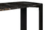 Esperance Living Palermo Black Marble Top and Acacia Wood Console Table House of Isabella UK
