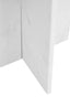 Esperance Living Savio Round White Marble Side Table House of Isabella UK