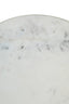 Esperance Living Savio White Marble Side Table House of Isabella UK