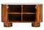 Esperance Living Torcino Marble and Carved Mango Wood Two Door Sideboard House of Isabella UK
