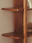 Esperance Living Torello Five Tier Mango Wood Shelf Unit House of Isabella UK