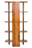 Esperance Living Torello Five Tier Mango Wood Shelf Unit House of Isabella UK