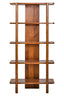 Esperance Living Torello Five Tier Mango Wood Shelf Unit House of Isabella UK