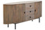 Esperance Living Torello Two Door Three Drawer Grey Mango Wood Sideboard House of Isabella UK