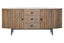Esperance Living Torello Two Door Three Drawer Grey Mango Wood Sideboard House of Isabella UK