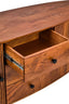 Esperance Living Torello Two Door Three Drawer Mango Wood Oval Sideboard House of Isabella UK