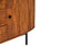 Esperance Living Torello Two Door Three Drawer Mango Wood Oval Sideboard House of Isabella UK