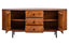 Esperance Living Torello Two Door Three Drawer Mango Wood Oval Sideboard House of Isabella UK