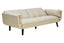 Esperance Living Valerie 3 Seat Beige Sofa Bed House of Isabella UK