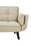 Esperance Living Valerie 3 Seat Beige Sofa Bed House of Isabella UK