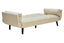 Esperance Living Valerie 3 Seat Beige Sofa Bed House of Isabella UK