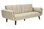 Esperance Living Valerie 3 Seat Beige Sofa Bed House of Isabella UK