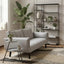 Esperance Living Valerie 3 Seat Light Grey Sofa Bed House of Isabella UK