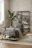 Esperance Living Valerie 3 Seat Light Grey Sofa Bed House of Isabella UK